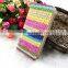 High Quality New Fashion Long Women Multicolor Cotton Frabric Wallet