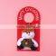 SD206 Merry christmas/Lovely christmas snowman , santa claus,reindeer door hanging/christmas decoration hanging door