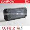 SUNPOW 2015 new high quality strong power DC12V 24v battery multifunction auto jump starter