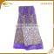 High quality african bridal french swiss volie tulle lace fabric embroidery for wedding dress