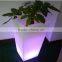 party led flower pot outdoor wedding decoration led flower pot