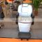 2015 Grey all purpose barber chairs for hairdressing;Model barber chairs with comfortable footrest