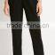 High quality casual new arrival women black flared trousers casual pants