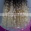 Brazilian Ombre Hair Extensions Two Tone Human Hair Weft
