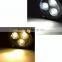 6W LED Lawn Light Lamp with Stake Spotlight IP65 Waterproof Outdoor Garden Pond Park Landscape Warm White / White DC12-24V