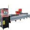 UPVC CNC profile machining center with Spindle Speed 0~24000rpm