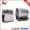 Air cooling ceramic heaters for extrusion machines