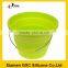 7L collapsible silicone rubber bucket