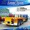 direct sale top quality china truck trailer suplier container transport 3 axles 20ft/40feet flatbed trailer for sale