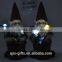 Garden Elves water the flowers figurine with Solar lawn lamp decorative