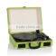 Home Vintage suitcase Turntable With Aux in headphone USB to PC vinyl convert