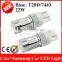Led Car Bulb Dc9v-30v Turn Signal Light CREEs+SUMSUNG LED LIGHT T20 7440/7443 Crees Led