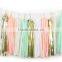 Color Confetti Tissue Paper Tassel Garland Party Decoration