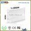 book shape 7200mAh laptop power bank for smartphone
