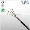 Frankever best price dual jecket outdoors UTP CAT5E lan cable with wooden drum