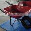 solid wheel steel green wheelbarrows wb6400