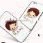 Cute Boys Girls Phone Case, TPU Cover Case For Couples For Samsung