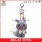 good cute plush bunny keychain toy