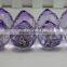 Colorful shining crystal ball with chandeliers accessories