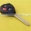New uncut 2+1 buttons remote car key fob for Toyota MODEL 12BCM-01