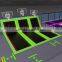 1000 sq commercial indoor trampoline park/Factory price amusement trampoline for kids and adults