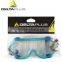 Clear Polycarbonate Goggles 4 Ventilator Woven Elastic Strap