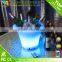 plastic waterproof decoration light up led ice bucket