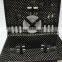 BBQ Faux Leather Picnic Hamper for 2 Persons, Picnic Basket