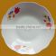 9 inch porcelain soup plate,white ceramic serving dishes
