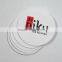 2016 fashion hot sell eco friendly polyester felt disposable kids design beer coffee drink coaster