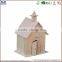 Shuanglong new unfinished handmade wooden bird houses wholesale
