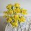 miniature flowers artificial for gift packing decoration ornament