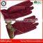 Fashion Womens Wear Winter Warm Ladies Waterproof Fabric Gloves with Fur Cuff