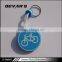 Factory directly sale all kinds of beautiful shapes with plastic custom logo keychain for crafts                        
                                                                                Supplier's Choice