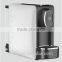 Low noise 1250W Manual Control electrical espresso capsule coffee maker