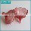 European small round glass jar mini glass candy jar with glass lid