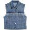 wholesale girl's denim vest