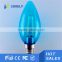 CE RoHS Christmas Holiday Decoration 120V Clear Glass Filament LED candle Bulb