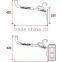 D113 Aluminum Sand Casting Lamp Bracket Arm