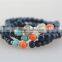 Fashion charming handmade ceramic beads bangle bracelet jewelry                        
                                                                                Supplier's Choice