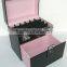 High Quality Professional Fashion Pvc Makeup Nail Polish Organizer Box With Drawer