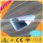 Wow!! 6061T6 anodizing brushed aluminium tapered tube OEM / anodised aluminium pipes manufacturer/ aluminium tube 6063 anodized