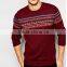 newest design men pullover sweater , men fashion Knit Jumper sweater