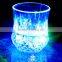 Plastic led flashing cup, shot glass plastic with LED