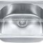 Stainless Steel Single Bowl Undermount Hand Wash Kitchen Sink With Electrical Heated Tube