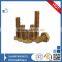 Brass hex bolt