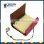 elegant leather cover notebook printing in China