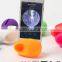 New Promotion Portable Cellphone Accessories Silicone Music Speaker For Cell Phone