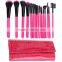 Professional Makeup Brushes Kit Cosmetic Make Up Brushes Set + Pouch Bag Case styling tools face eyes care 16Pcs/set