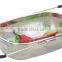 Stainless steel colander and Kitchen tool sets S.S Mini frying basket and chip basket and stainless steel fruit basket